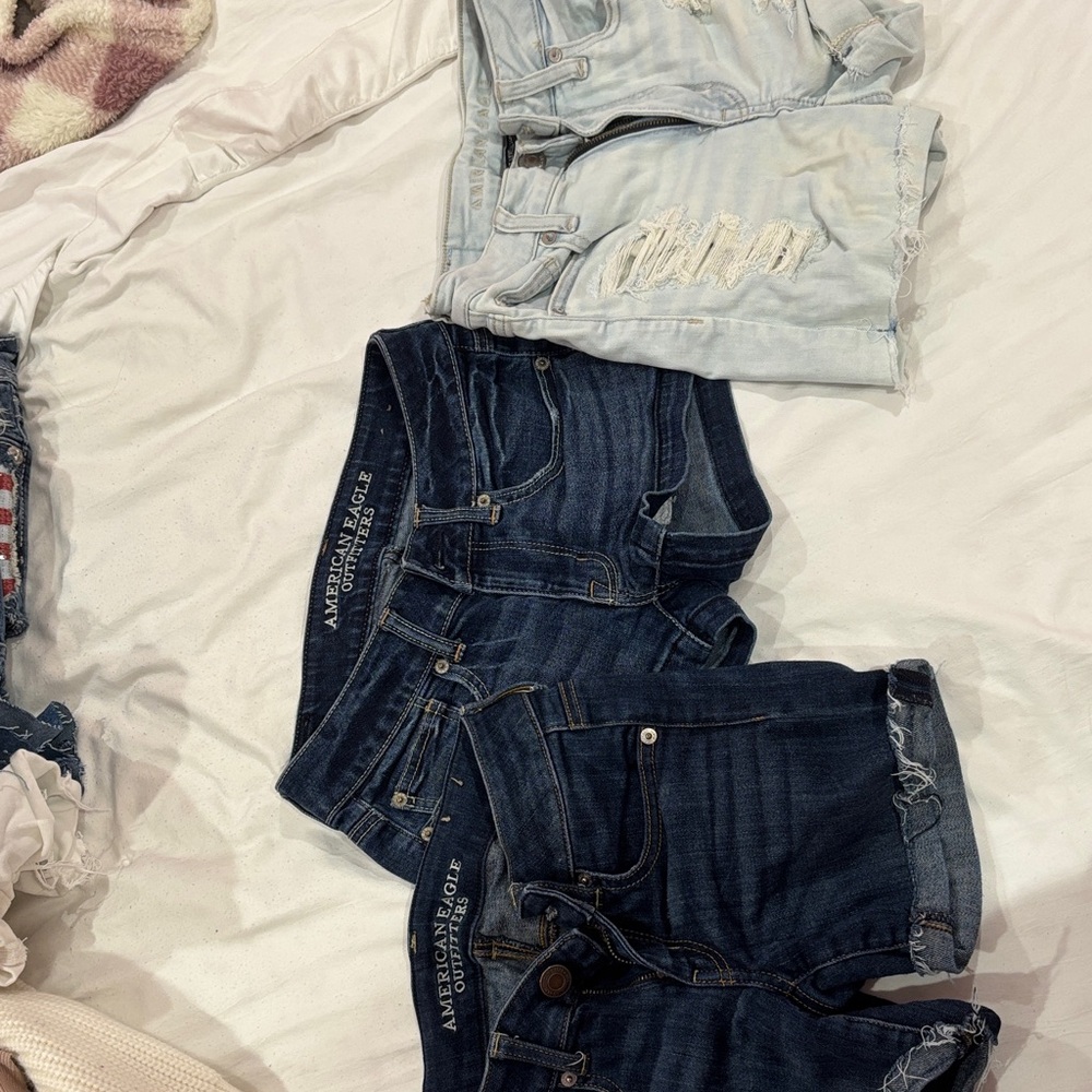 Bundle of American Eagle Jean shorts Size 2